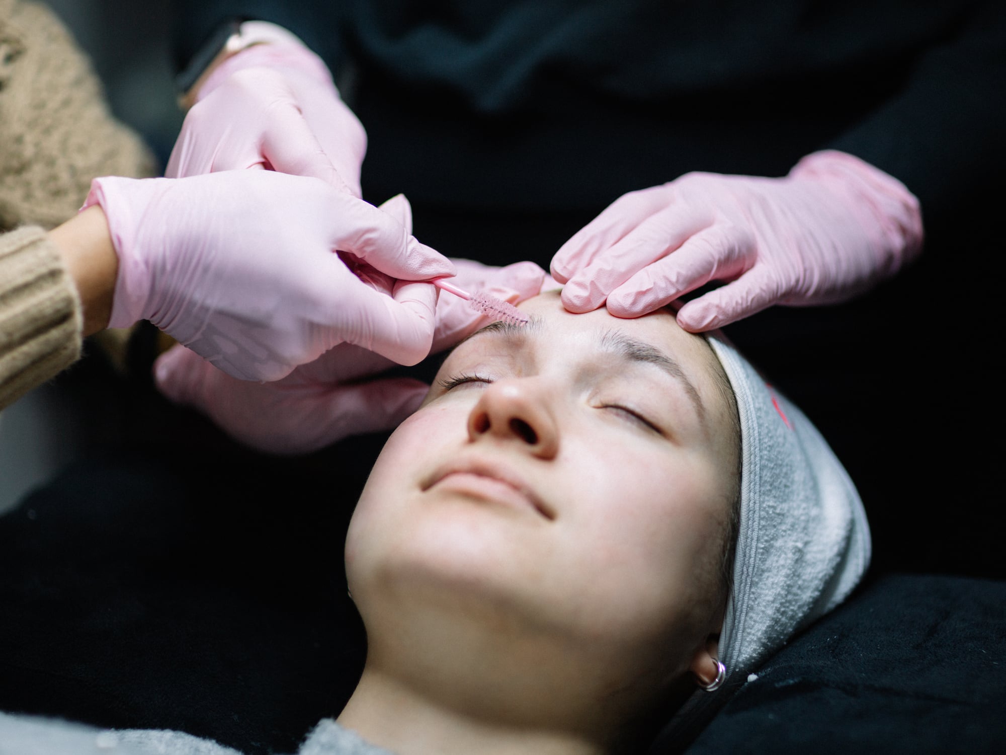 Schulung zu Browlifting bei Fatima Beauty in Berlin